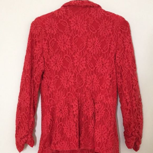 NWOT Lace Blazer - Picture 5 of 7